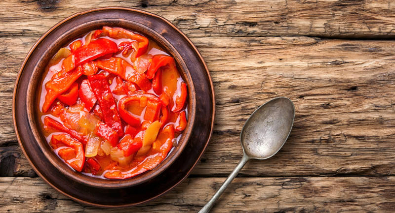 Zuppa Lecso, specialità di Budapest Zuppa Lecso, specialità di Budapest