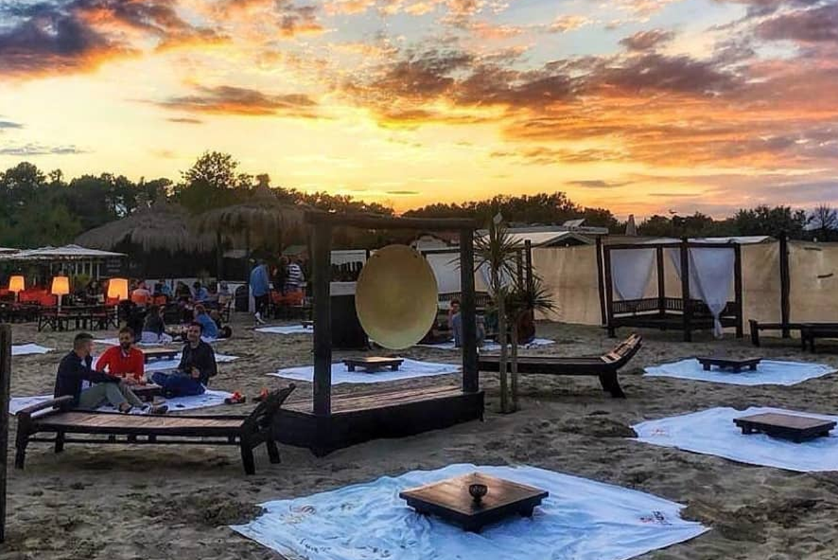 Il tramonto al Singita