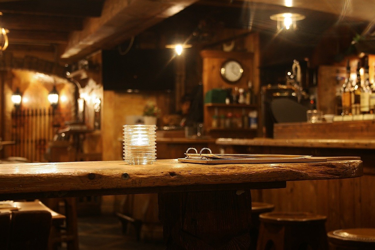 All'interno di un pub