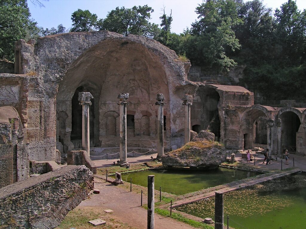 Villa Adriana, rovine romane