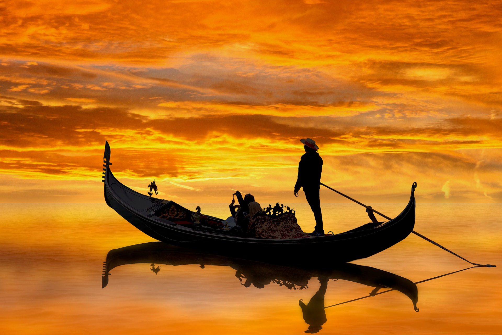Gondola al tramonto Travelmundi