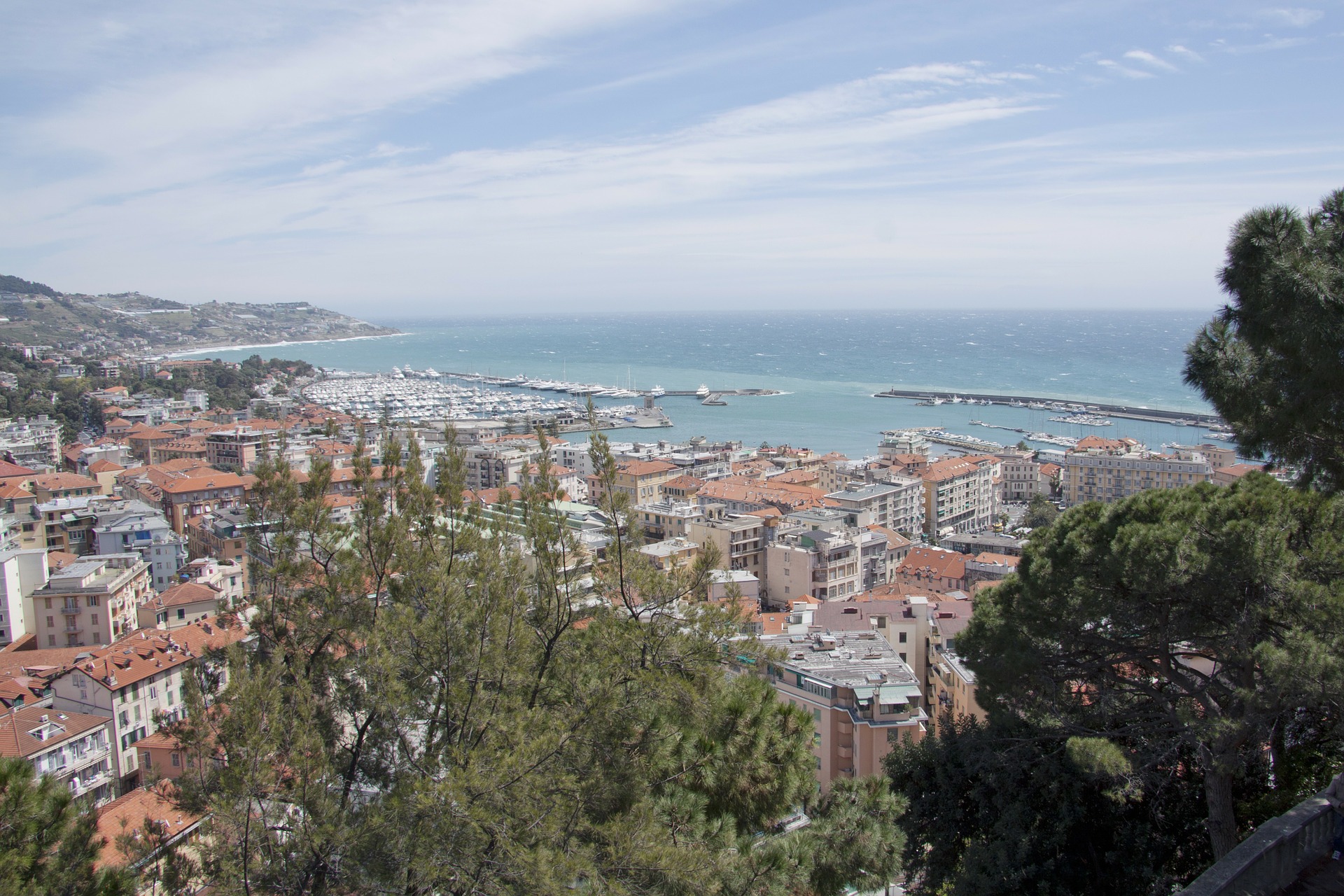 La riviera ligure di Sanremo