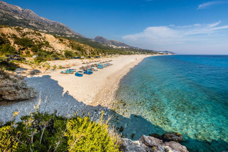 Spiaggia di Dhermi, Saranda